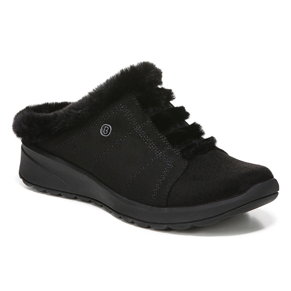 NWT WOMENS BZEES GOLDEN COZY WASHABLE MULES